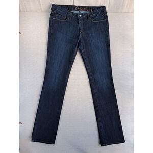 Chip & Pepper Jeans Women's 31 Tall Long Blue Stella Straight Leg Made USA W34"